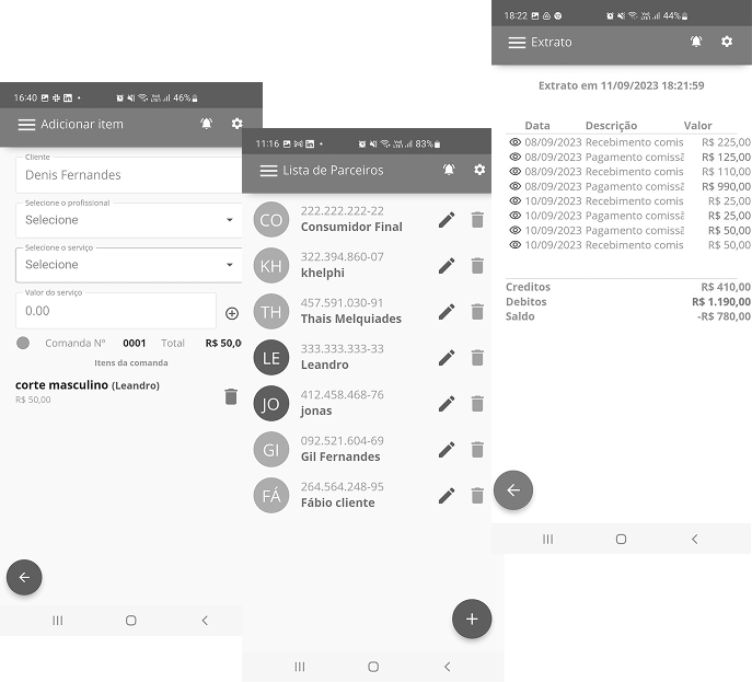 Telas antigas Easy Control